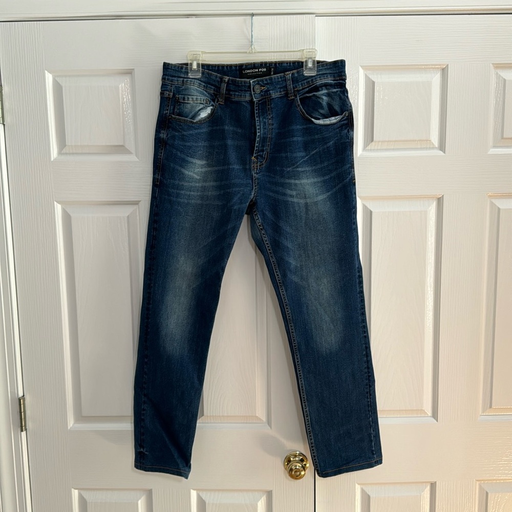 London Fog 5 Pocket Blue Jean
